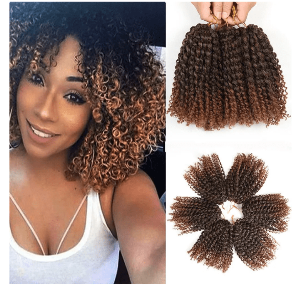 Marybob Curly Crochet Hair  